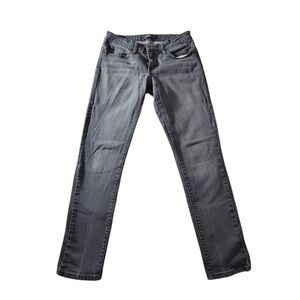 Levi's 511 Jeans Medium Wash Gray Denim Skinny Leg Pants Low Rise Size 4